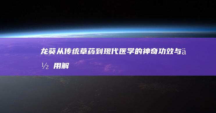 龙葵：从传统草药到现代医学的神奇功效与作用解析